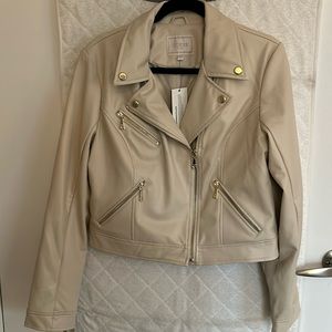 LS New Venom Cropped Moto Jacket - Guess